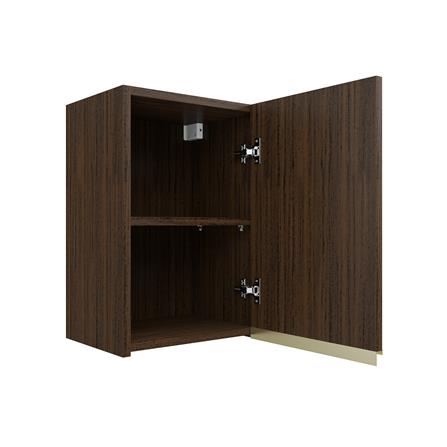 ตู้แขวนเดี่ยว JUPITER JUVENTAS 40x80 ซม. สี DARK TEAK_2