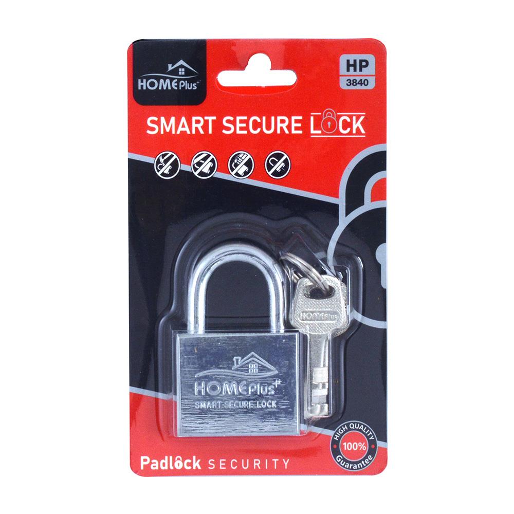 กุญแจลูกปืน HOME PLUS HP-9749 38 มม. สีโครม