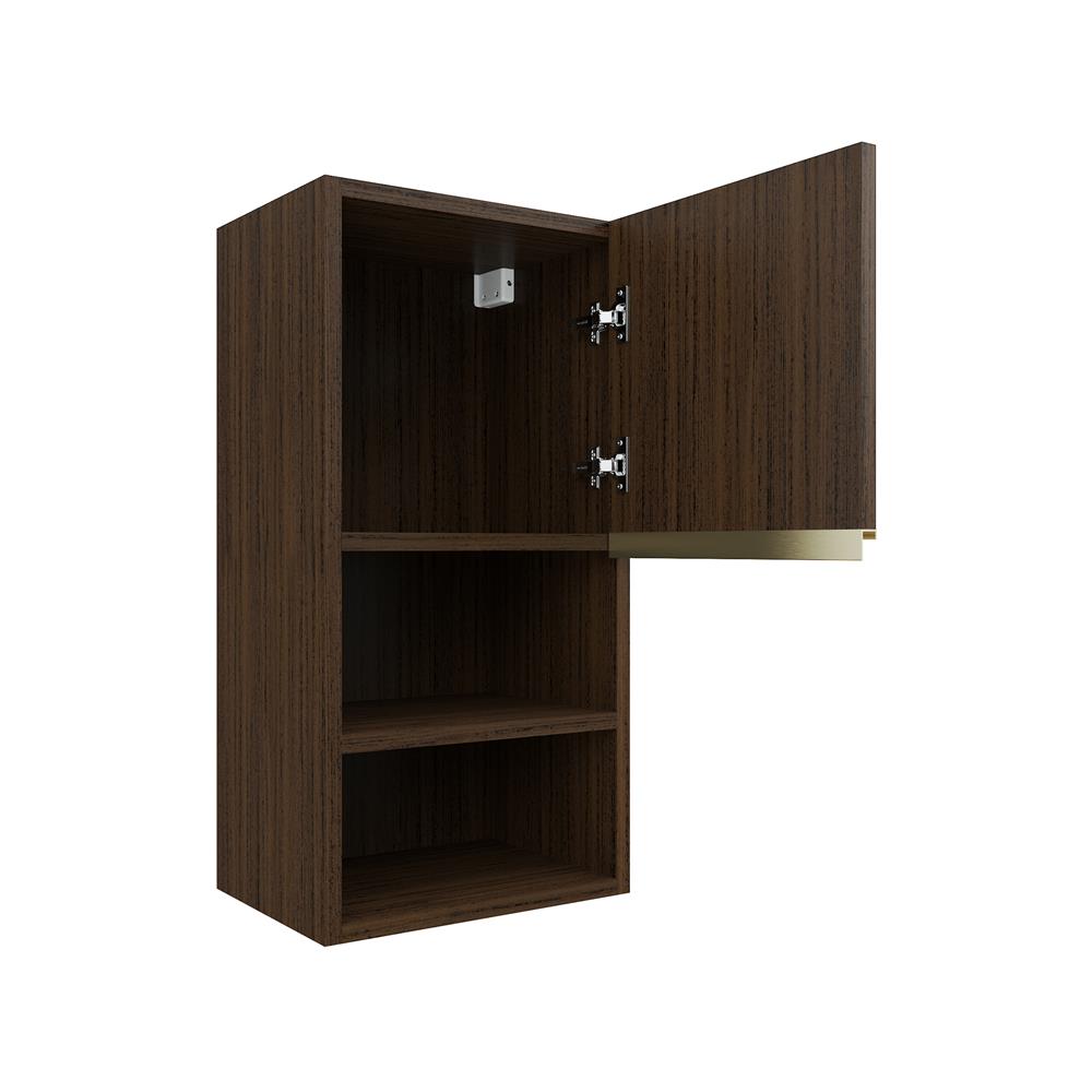 ตู้แขวนเดี่ยว S1 JUPITER JUVENTAS 40x80 ซม. สี DARK TEAK