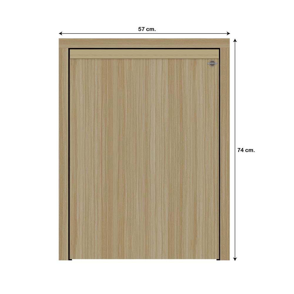 บานถังแก๊สเรียบ JUPITER JUVENTAS 57x74 ซม. สี WOODS