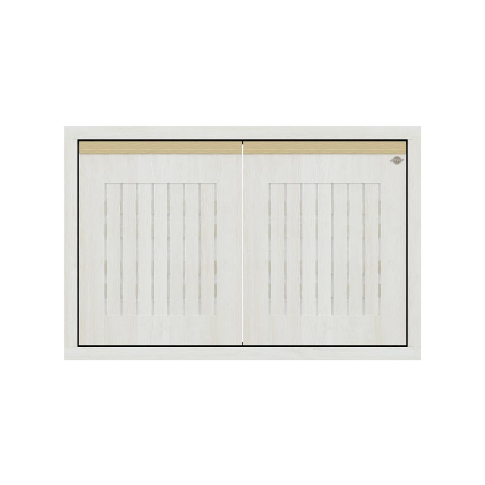 บานใต้เตาระแนง JUPITER JUVENTAS 87x57 ซม. สี SNOW WOOD