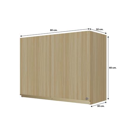 ตู้แขวนคู่ JUPITER JUVENTAS 80x60 ซม. สี WOODS_4