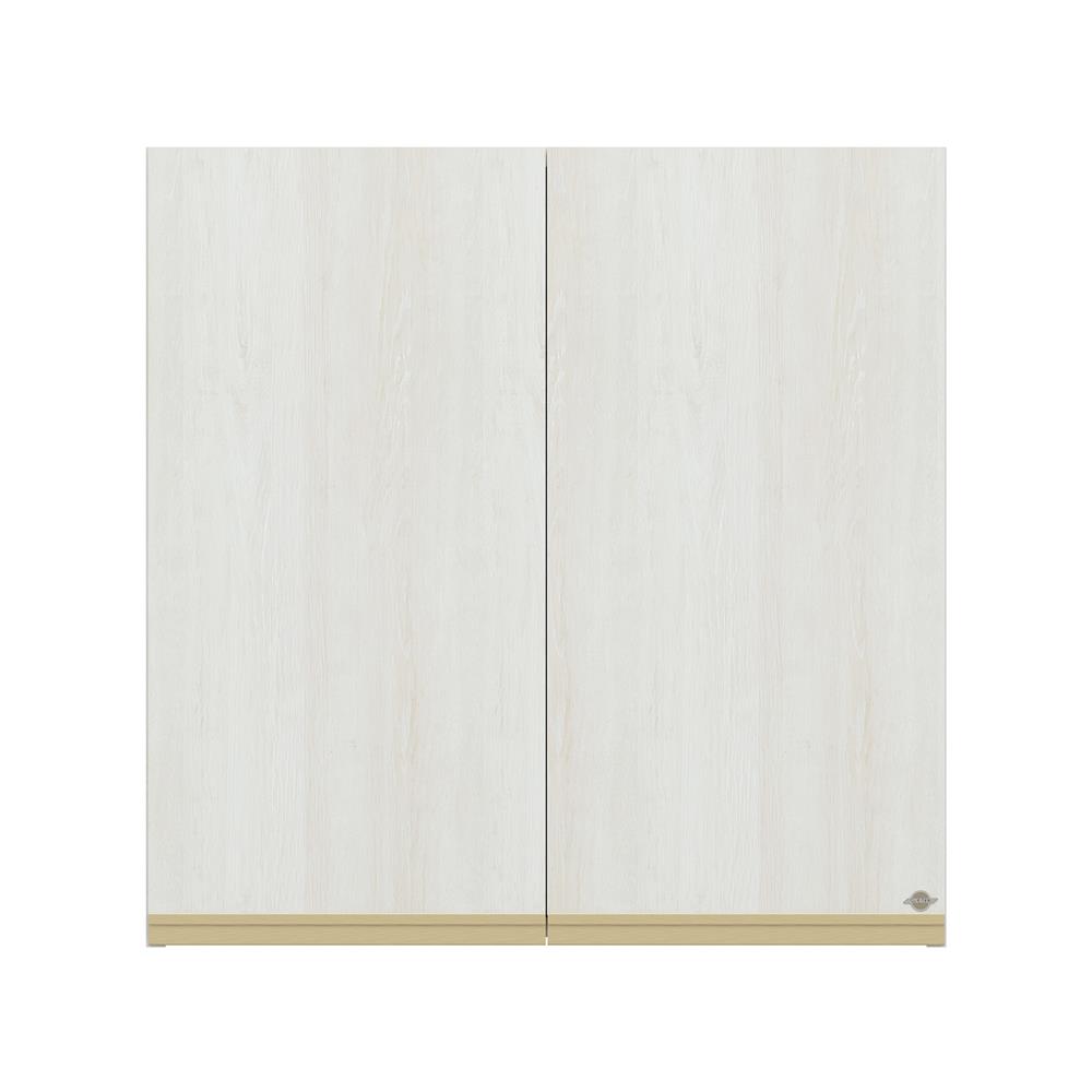 ตู้แขวนคู่ JUPITER JUVENTAS 80x80 ซม. สี SNOW WOOD