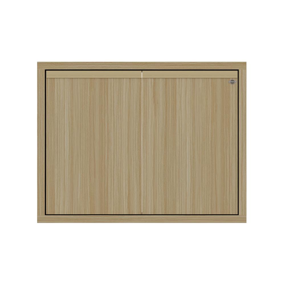 บานซิงค์คู่เรียบ JUPITER JUVENTAS 87x67 ซม. สี WOODS