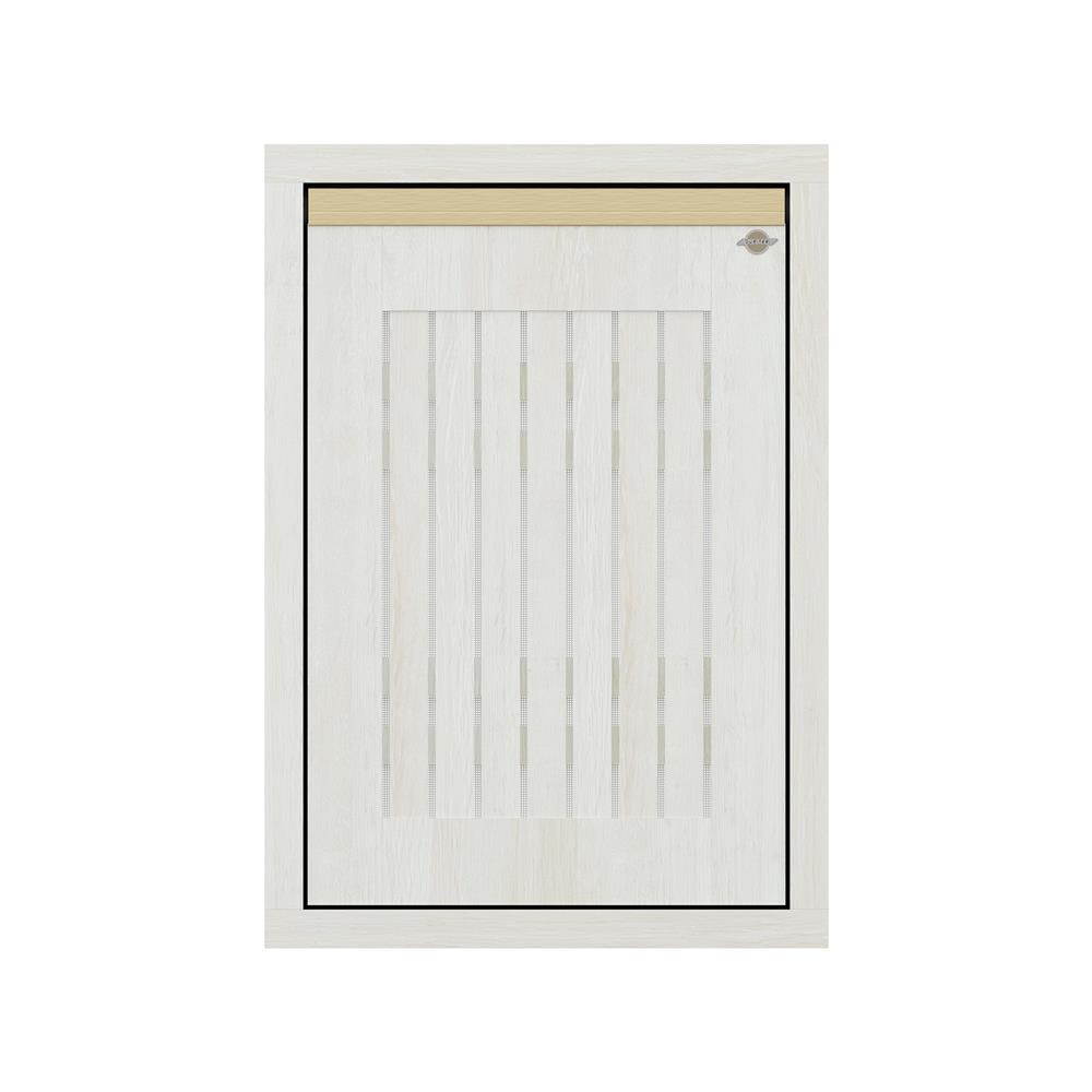 บานซิงค์เดี่ยวระแนง JUPITER JUVENTAS 47x67 ซม. สี SNOW WOOD