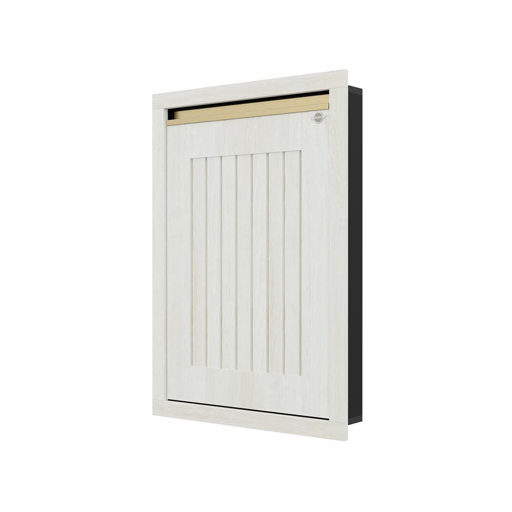 บานซิงค์เดี่ยวระแนง JUPITER JUVENTAS 47x67 ซม. สี SNOW WOOD