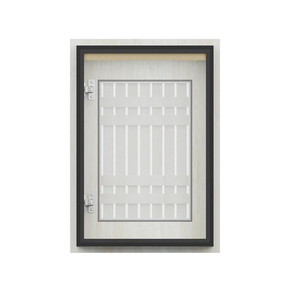 บานซิงค์เดี่ยวระแนง JUPITER JUVENTAS 47x67 ซม. สี SNOW WOOD