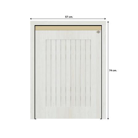 บานถังแก๊สระแนง JUPITER JUVENTAS 57x74 ซม. สี SNOW WOOD_4