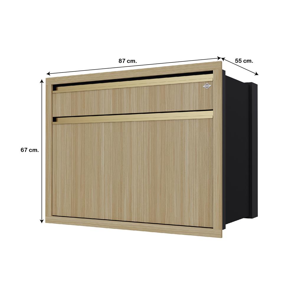 ตู้ลิ้นชัก JUPITER JUVENTAS 87x67 ซม. สี WOODS
