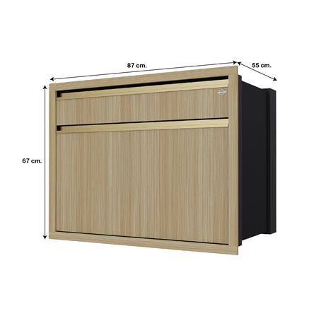 ตู้ลิ้นชัก JUPITER JUVENTAS 87x67 ซม. สี WOODS_5