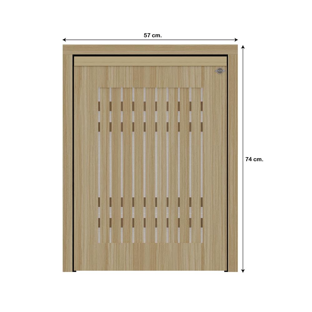 บานถังแก๊สระแนง JUPITER JUVENTAS 57x74 ซม. สี WOODS