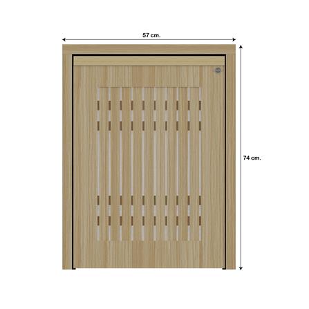 บานถังแก๊สระแนง JUPITER JUVENTAS 57x74 ซม. สี WOODS_5