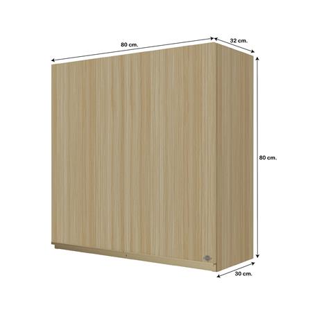 ตู้แขวนคู่ JUPITER JUVENTAS 80x80 ซม. สี WOODS_4