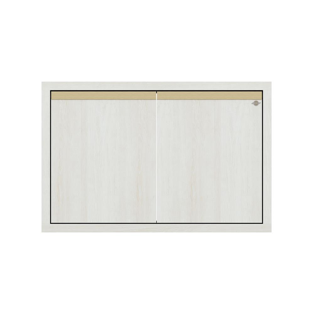 บานใต้เตาเรียบ JUPITER JUVENTAS 87x57 ซม. สี SNOW WOOD