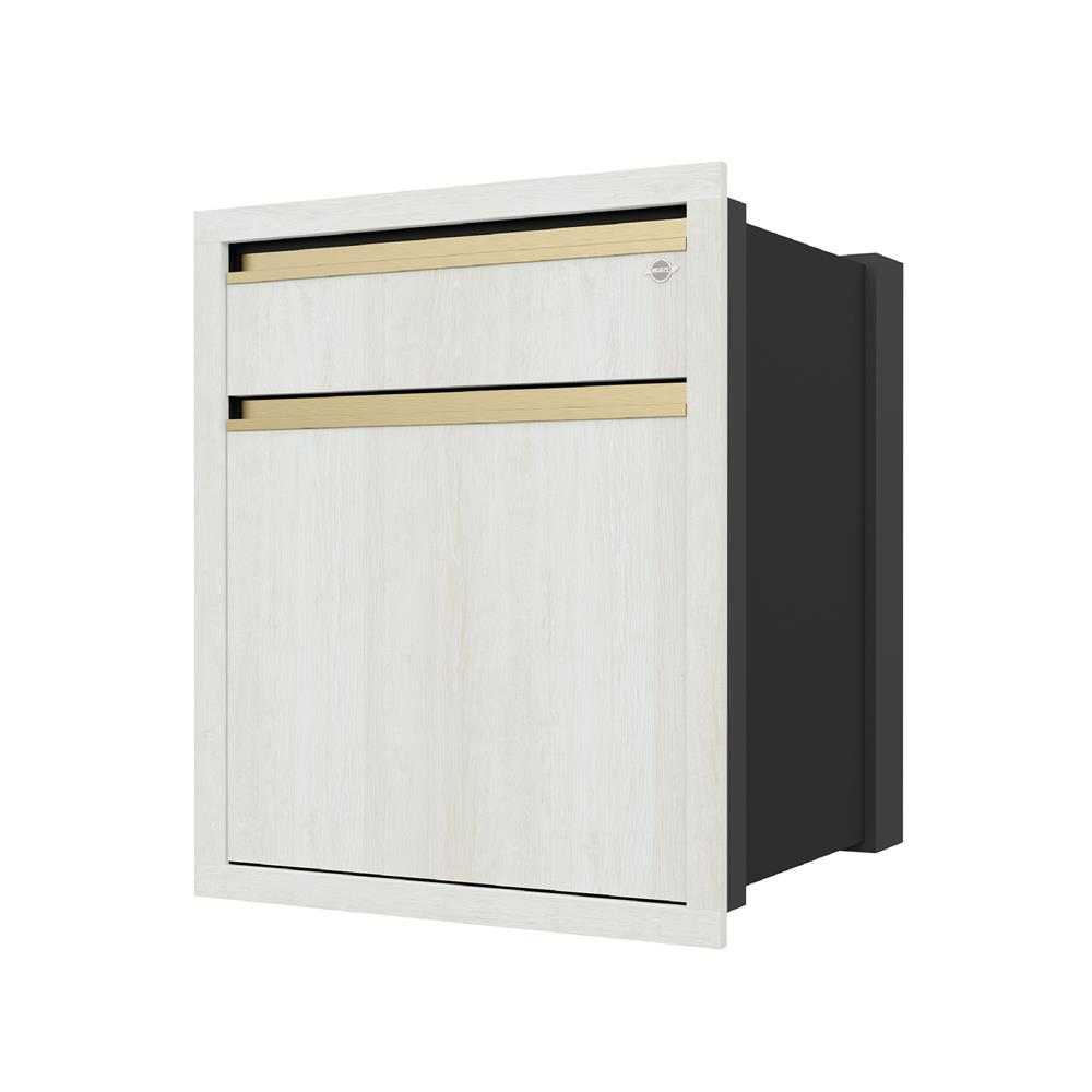 ตู้ลิ้นชัก JUPITER JUVENTAS 57x67 ซม. สี SNOW WOOD