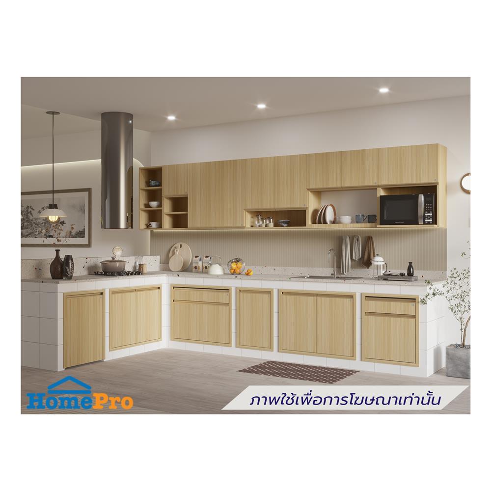 ตู้แขวนคู่ D2 JUPITER JUVENTAS 80x80 ซม. สี WOODS