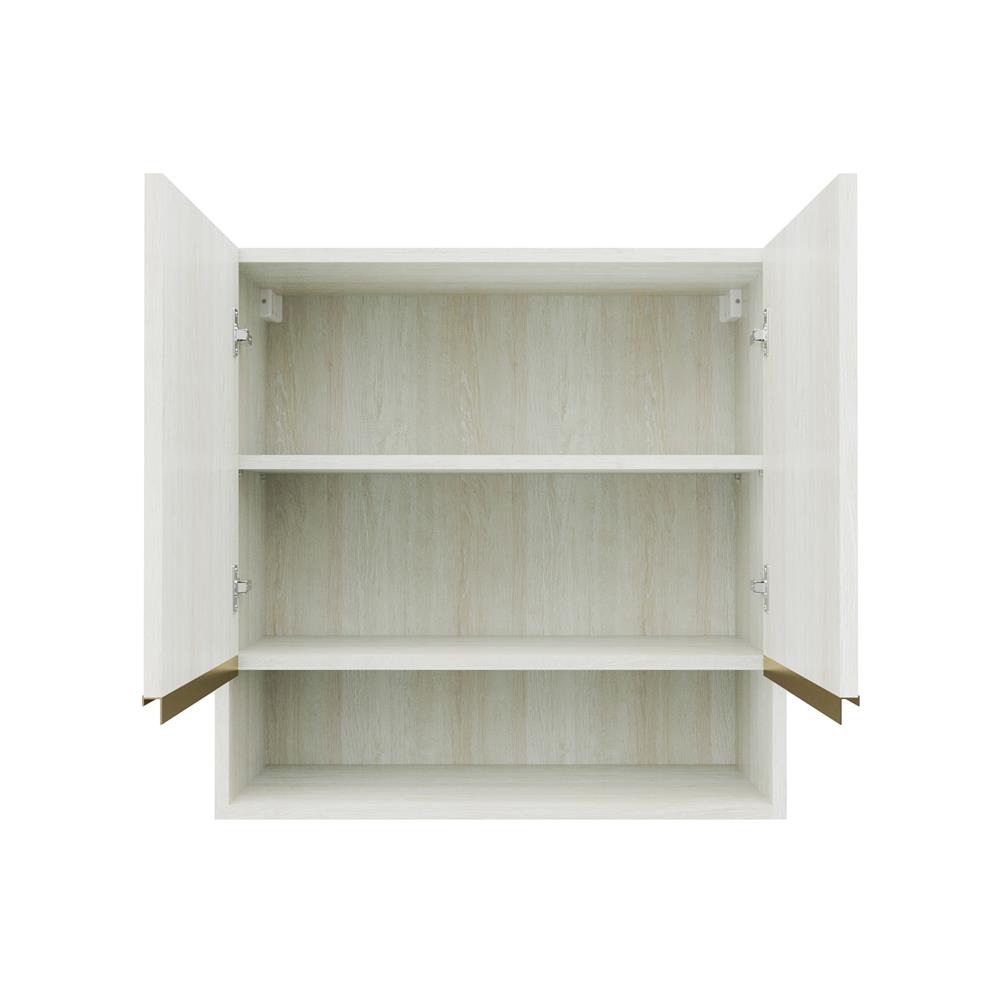 ตู้แขวนคู่ D2 JUPITER JUVENTAS 80x80 ซม. สี SNOW WOOD