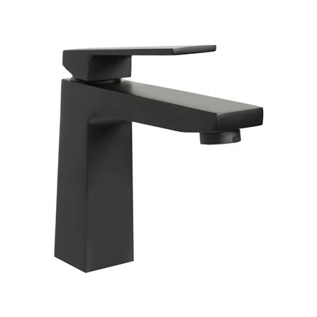 ก๊อกอ่างล้างหน้าเดี่ยว MOYA PLUS 8003-1 สีดำ_0