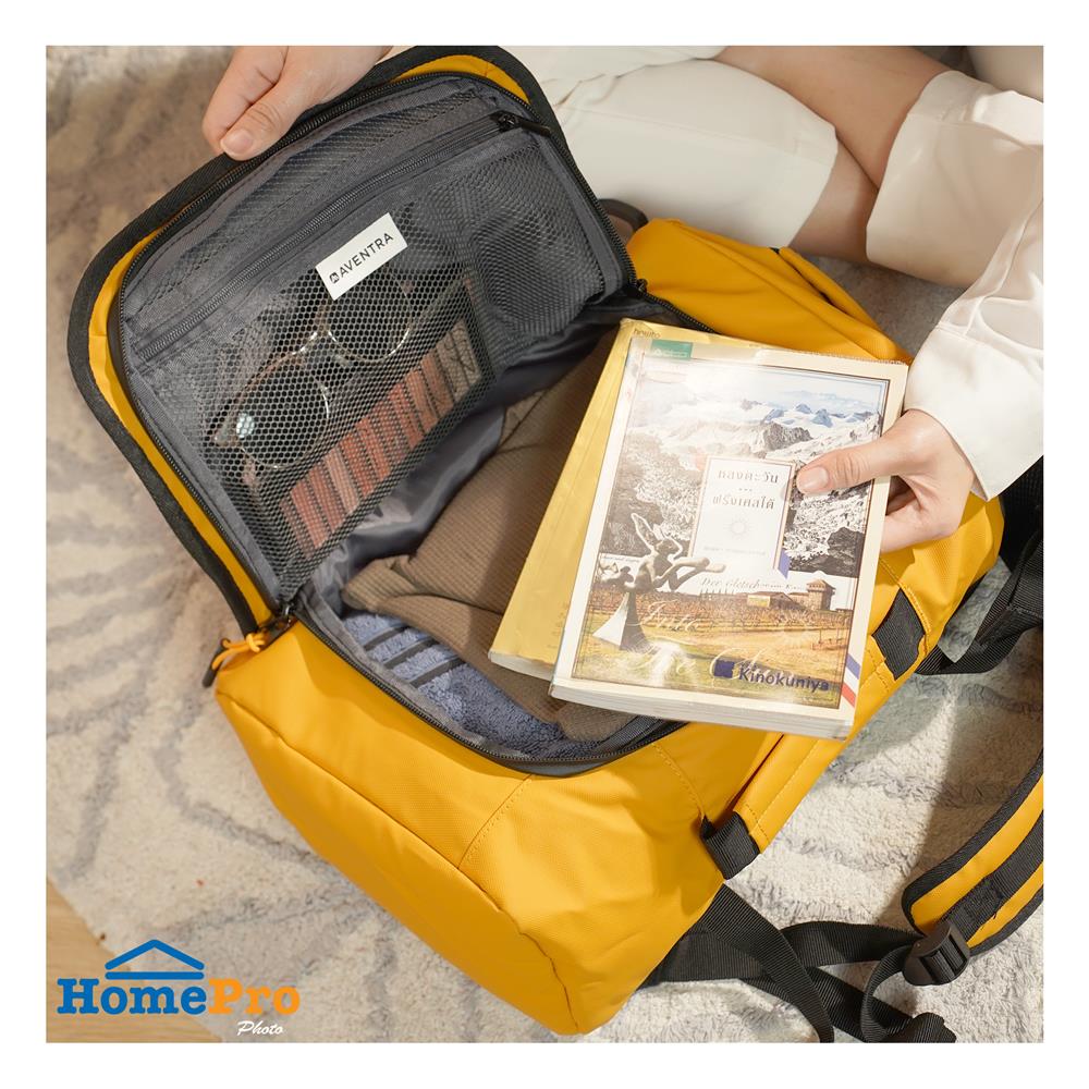 กระเป๋าเป้สะพายหลัง AVENTRA ASPEN สีเหลือง