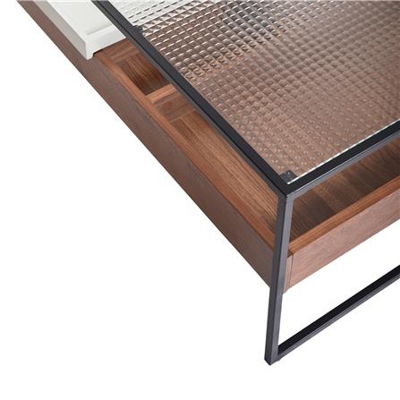 โต๊ะกลาง BENETTA CARELLA 90 ซม. สีน้ำตาล_4