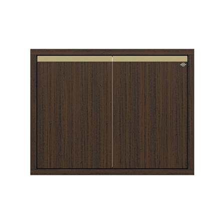 บานซิงค์คู่เรียบ JUPITER JUVENTAS 87x67 ซม. สี DARK TEAK_0