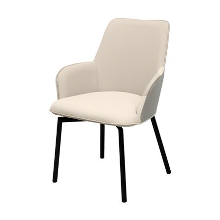 เก้าอี้ทานข้าวหมุนได้ BENETTA SERENO สีเบจ