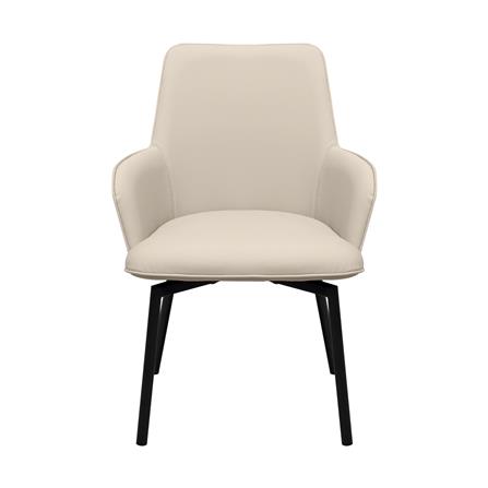 เก้าอี้ทานข้าวหมุนได้ BENETTA SERENO สีเบจ_1