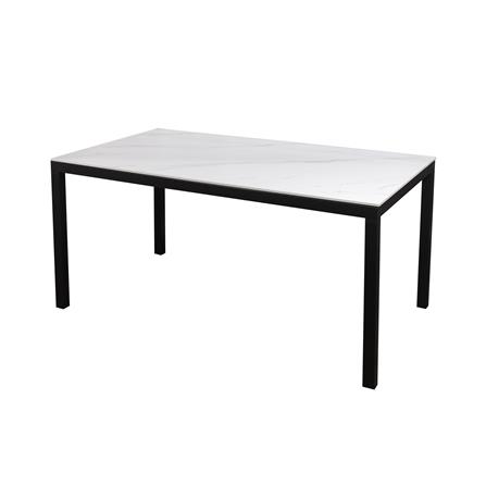 โต๊ะทานข้าว FURDINI VELINA 160 ซม. สีขาว/ดำ