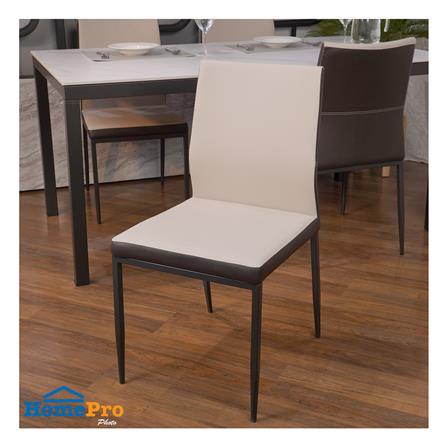 เก้าอี้ทานข้าว FURDINI VELINA สีกาแฟ/เบจ_3