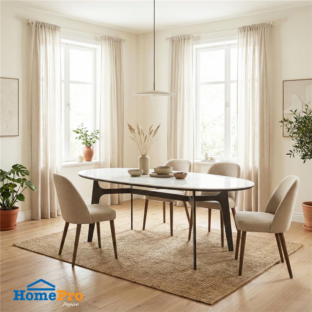 โต๊ะอาหาร BENETTA SERENO ลายหินอ่อน