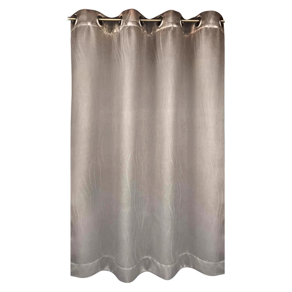 ผ้าม่าน EYELET HOME LIVING STYLE MEET UV 150X160 ซม. สีน้ำตาล_0