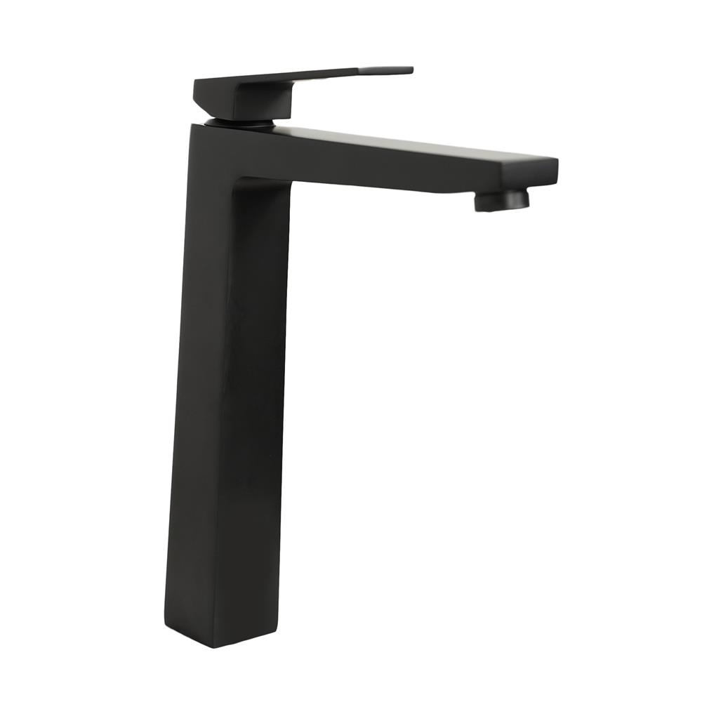 ก๊อกอ่างล้างหน้าเดี่ยว MOYA PLUS 8003-1A สีดำ