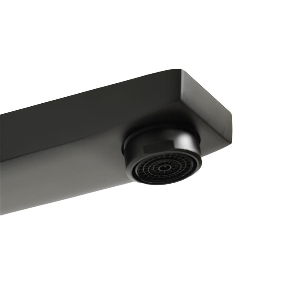 ก๊อกอ่างล้างหน้าเดี่ยว MOYA PLUS 8003-1A สีดำ