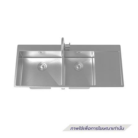 ซิงค์ฝัง 2 หลุม 1 ที่พัก FRANKE BXX221-11E RHD 120 ซม. สีเงิน_1