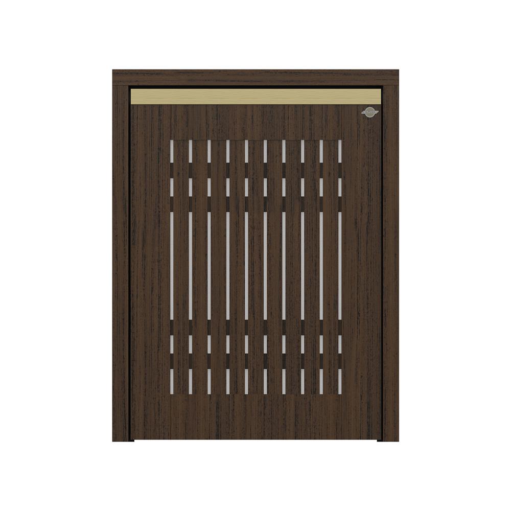 บานถังแก๊สระแนง JUPITER JUVENTAS 57x74 ซม. สี DARK TEAK