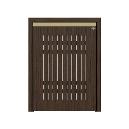 บานถังแก๊สระแนง JUPITER JUVENTAS 57x74 ซม. สี DARK TEAK_0