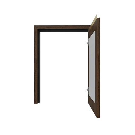 บานถังแก๊สระแนง JUPITER JUVENTAS 57x74 ซม. สี DARK TEAK_1