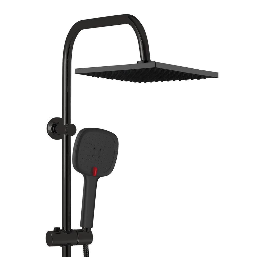 ฝักบัว RAIN SHOWER MOYA PLUS 8003-10 สีดำ