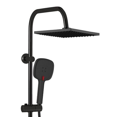 ฝักบัว RAIN SHOWER MOYA PLUS 8003-10 สีดำ_1