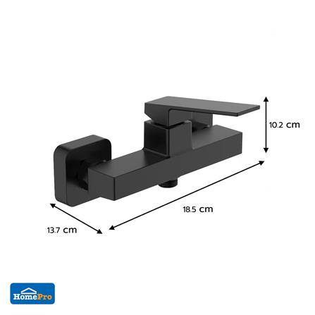 ก๊อกผสมยืนอาบ MOYA PLUS 8003-3 สีดำ_1