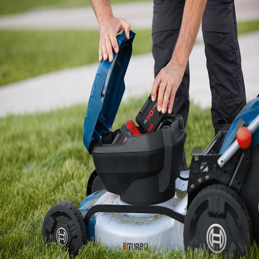 รถเข็นตัดหญ้าไร้สาย (เฉพาะตัวเครื่อง) BOSCH GRA18V2-46 18 โวลต์