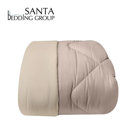 ผ้านวม SANTA BEDDING 70x90 นิ้ว สี BROWN/CREAM_0
