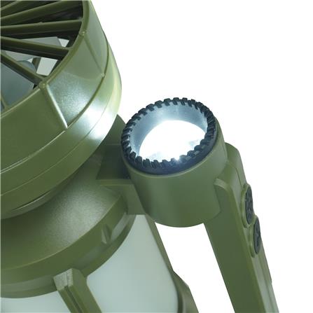 ไฟ LED แคมป์ปิ้งโซลาร์พร้อมพัดลม WORTH FL2525 160 ลูเมน DAYLIGHT_4