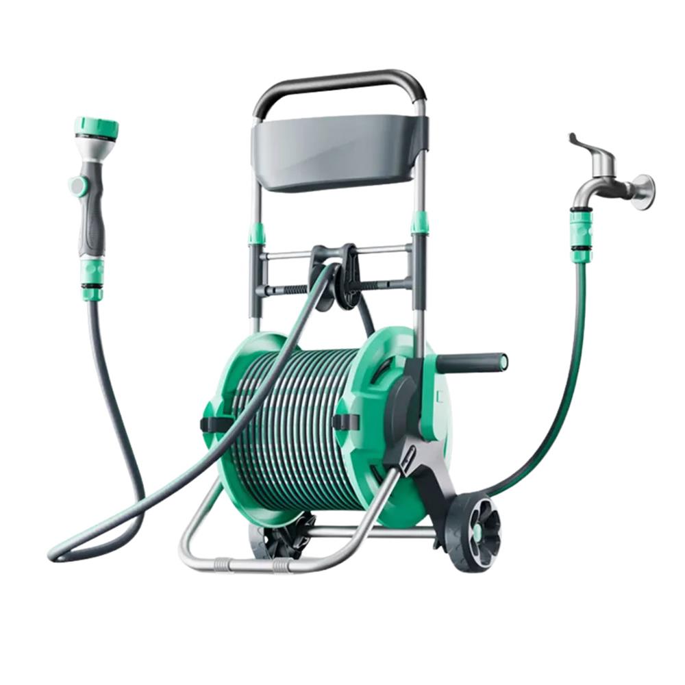 สายยางโรล HOMEMI 1/2 นิ้ว x 30 ม. สีเขียว