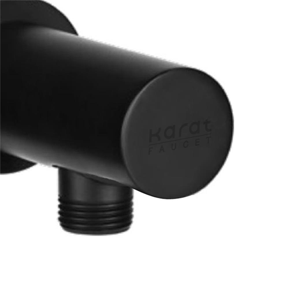 ข้อต่อฝักบัว KARAT FAUCET KP-02-811-55 สีดำ