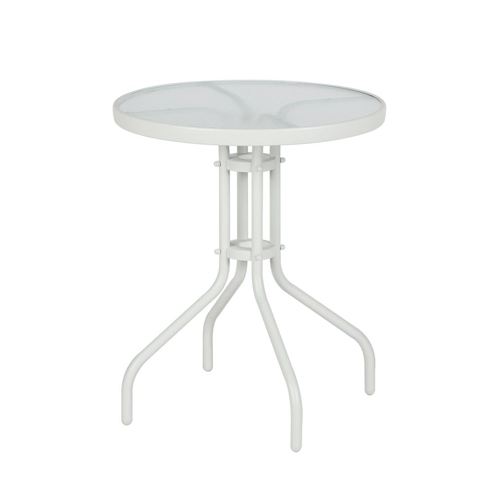 โต๊ะเหล็ก SPRING CLOUDY 60 ซม. สีขาว