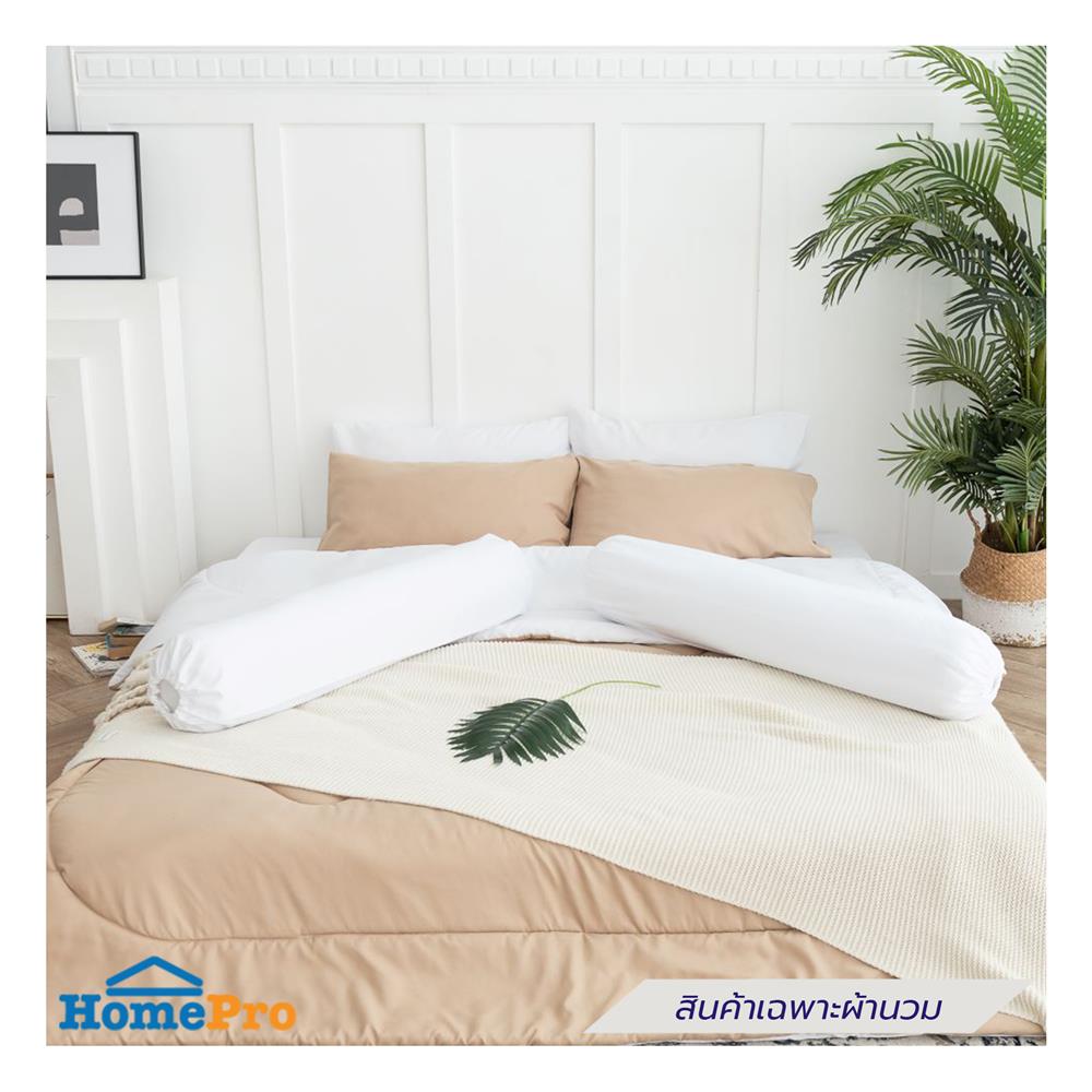 ผ้านวม SANTA BEDDING 70x90 นิ้ว สี BROWN/WHITE