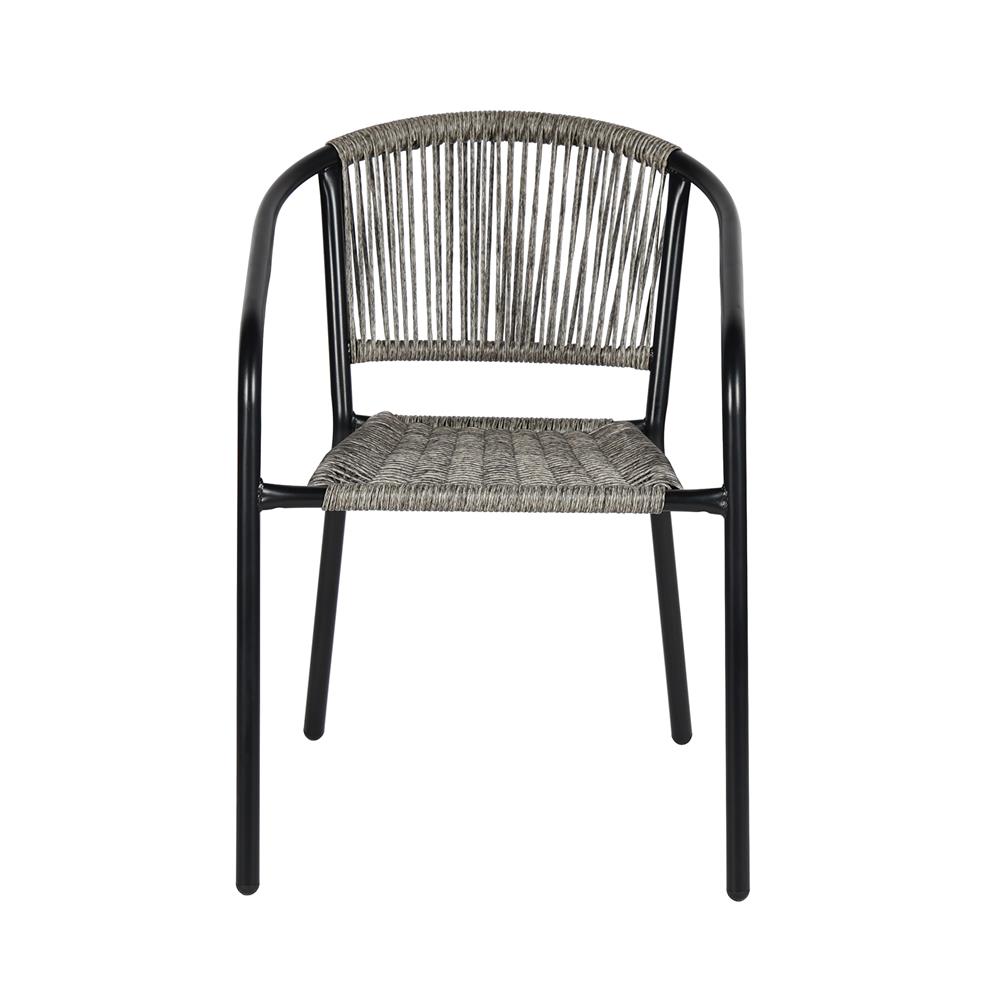 เก้าอี้หวายเทียม SPRING CODY สีดำ/น้ำตาล