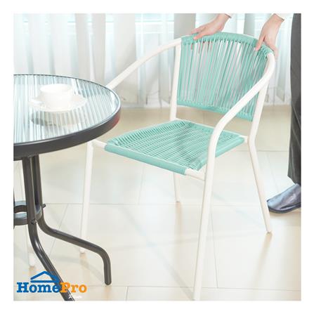 เก้าอี้หวายเทียม SPRING CLOUDY สีขาว/เขียว_6