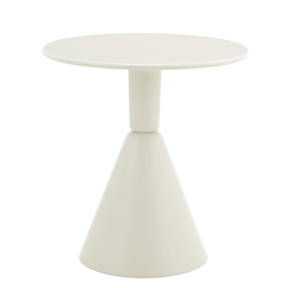 โต๊ะเหล็ก SPRING LUXU 70 ซม. สีขาว